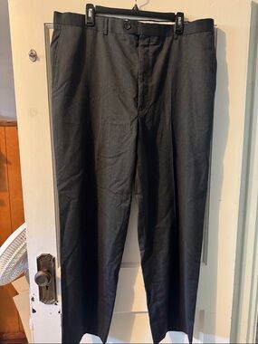 Pronto Uomo Black Men's Dress Pants